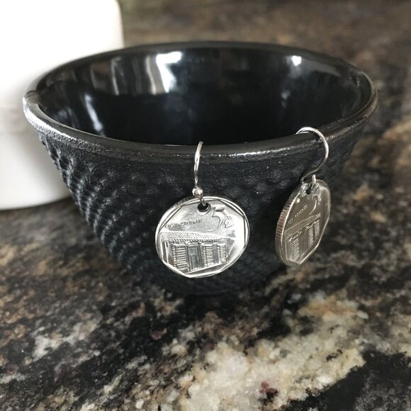 Dangly Coin Earrings - Picture 4 of 6